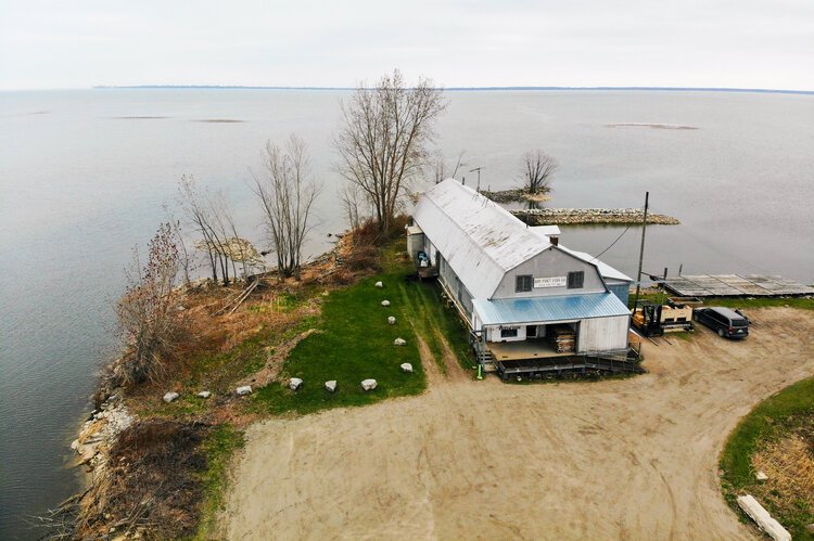 - The Bay Port Fish store is open daily April through October.