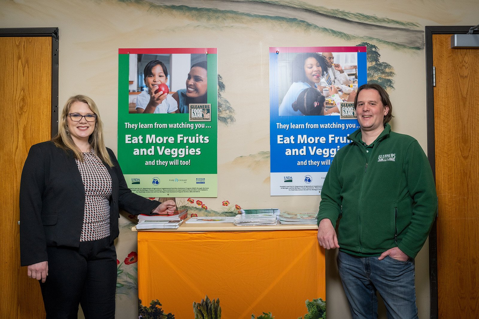 Bridget Brown and Jake Williams.