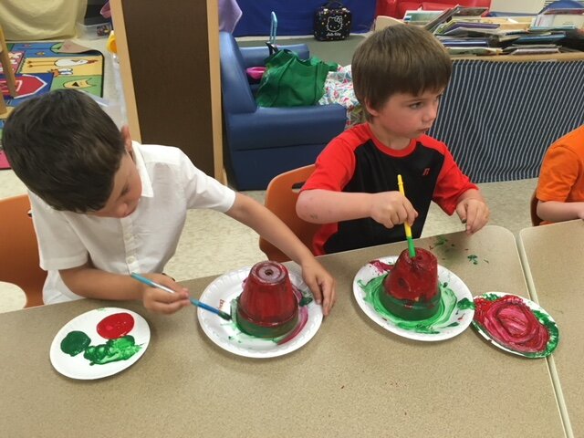 TCAPS students participate in a Grow It, Try It, Like It! lesson on strawberries.
