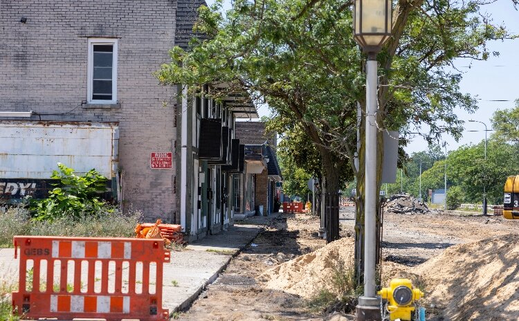 Grants can fund upgrades like painting, signage, lighting, doors, windows, and other exterior improvements.