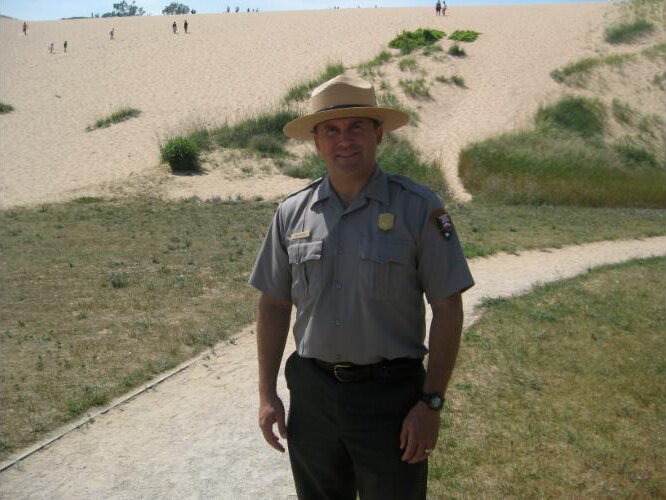 Tom Ulrich, the former deputy superintendent at Sleeping Bear Dunes National Lakeshore.