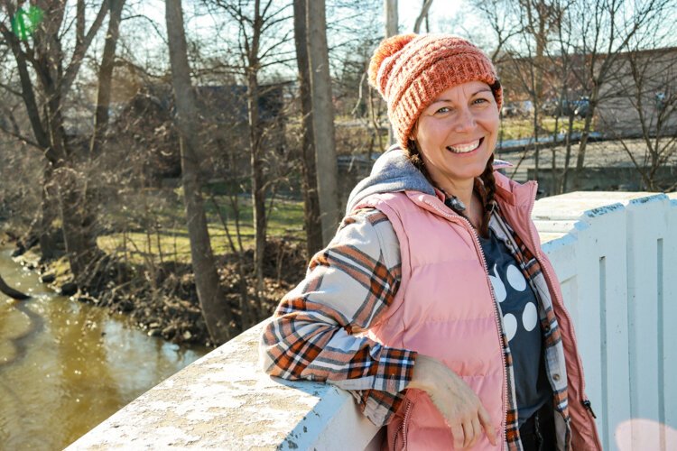 All athletes appreciate support, and for Melanie Bugnaski, it's seeing her family at the finish line that matters most.