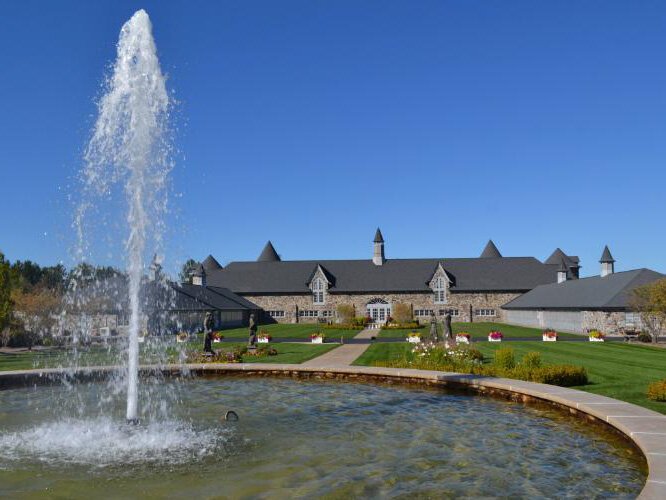 The original farm was 1,800 acres and showcased the latest innovations in agriculture.