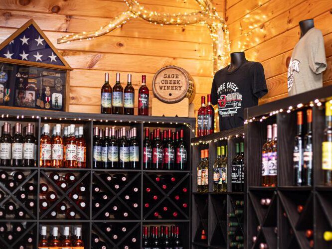 Sage Creek's wines are made from “the best grapes” from Italy, Chile, Argentina, and California.