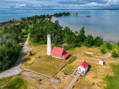 Among the attractions in East Tawas is Tawas Point State Park and the Tawas Point Lighthouse, offering spectacular views of Lake Huron.