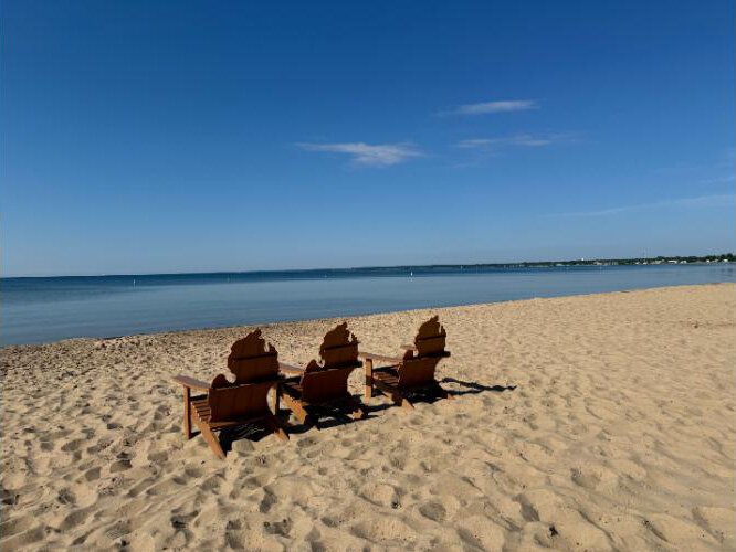 East Tawas is home to beaches, a vibrant downtown and other amenities.