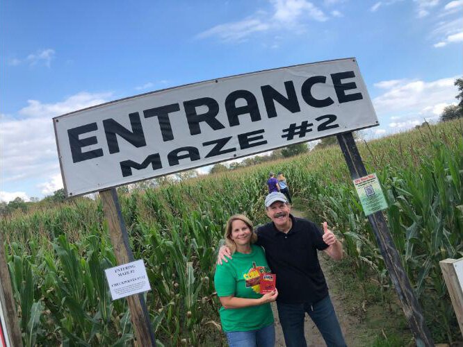 Tom Daldin visits a corn maze in an episode of Under the Radar Michigan.