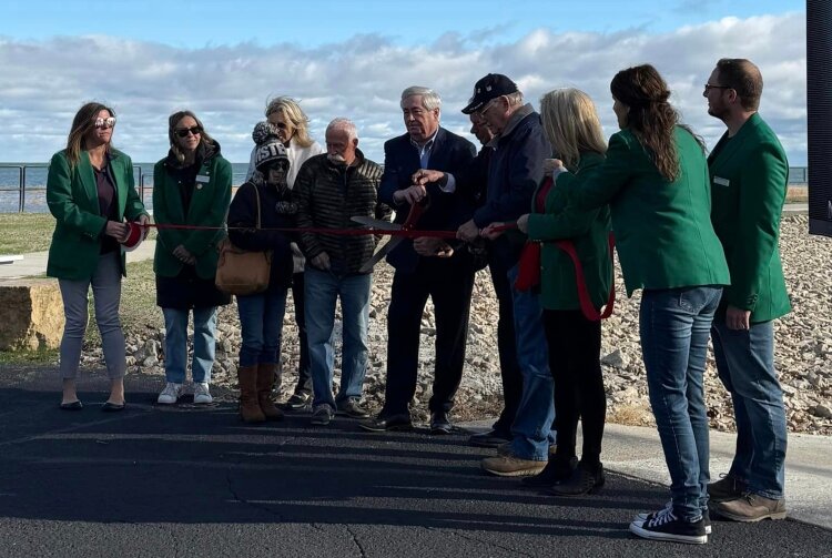 The ribbon cutting ceremony at the Linwood Scenic Access was the culmination of decades of work.