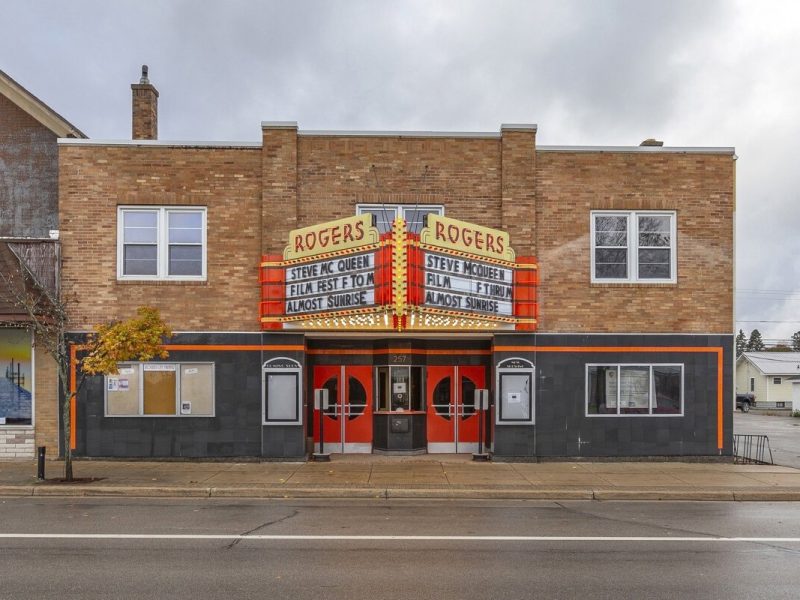 The historic Rogers Theater is owned by the Presque Isle District Library and is used for movies, community and school events.