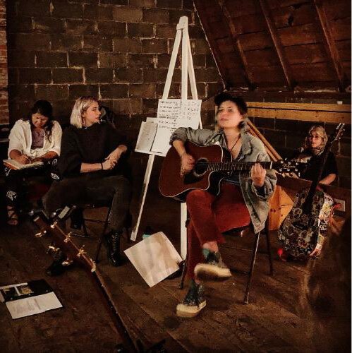 A workshop with The Accidentals, an eclectic band from Traverse City.