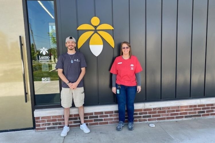 Roger Ward, Luminarie and Laurie Ralston, Area Manager