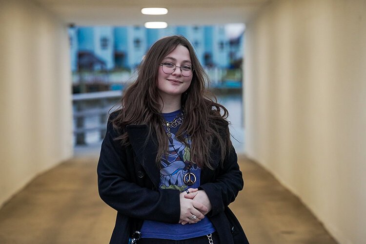 Rhiannon Galloway poses for a photo.