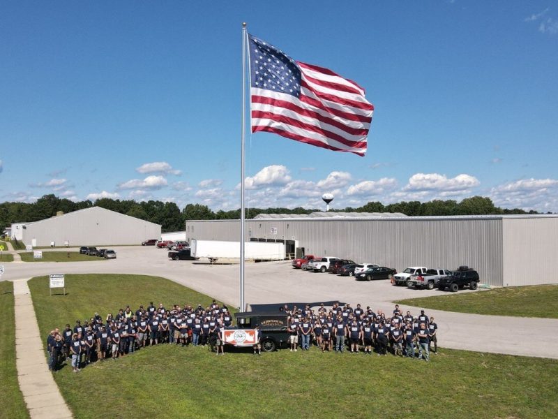 The G-M Wood Products facility in Newaygo.