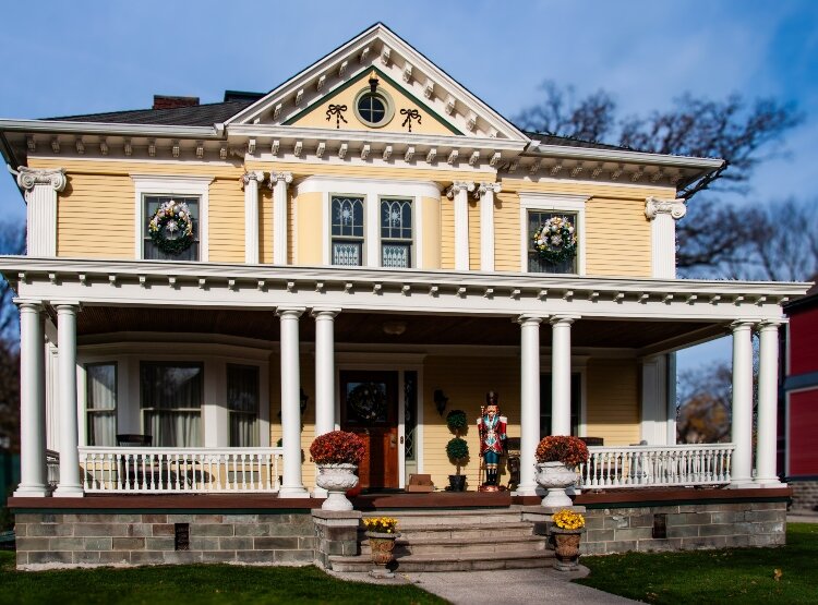 The family at 1812 Center Ave. is opening its home to visitors in December, helping raise money for CANA.