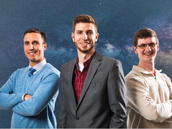 Co-founders of KMI: Troy Morris, Austin Morris, and Adam Kall.