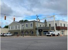 The site of the future home of the Huron County Community Foundation.