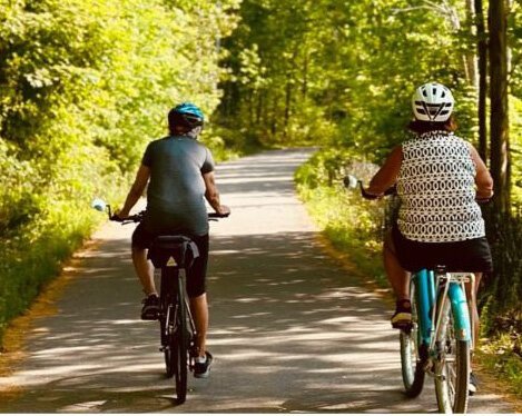 Another volunteer option is to help remove garlic mustard along the Betsie Valley Trail. 
