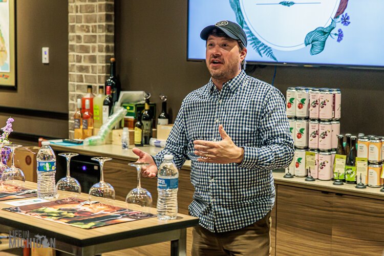 Barrel + Beam brewer and owner Nick Van Court.
