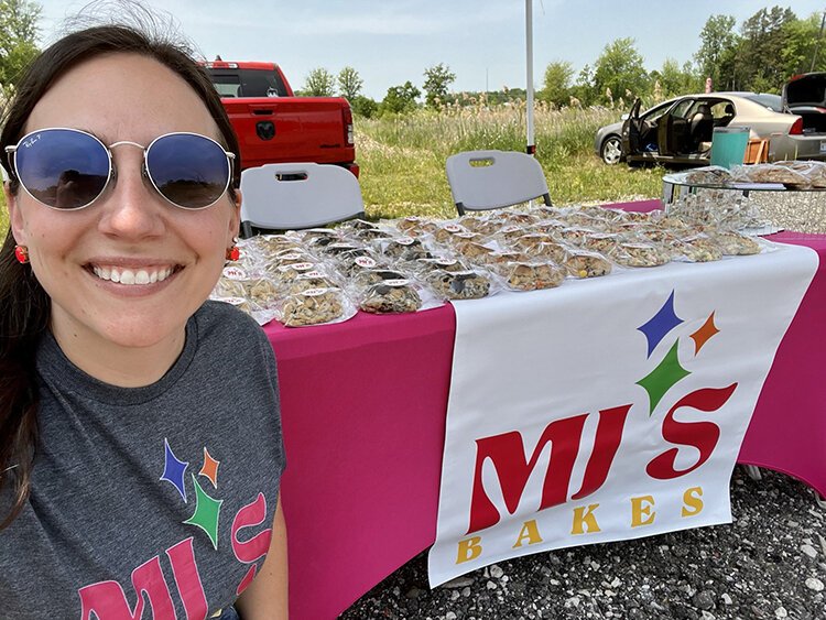 Marleigh Jones, owner of MJ's Bakes.