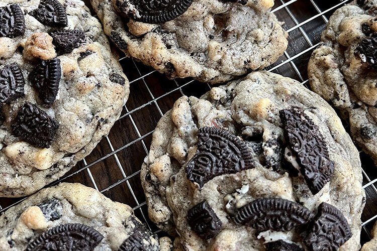 The Cookies n' Cream Cookie from MJ's Bakes.