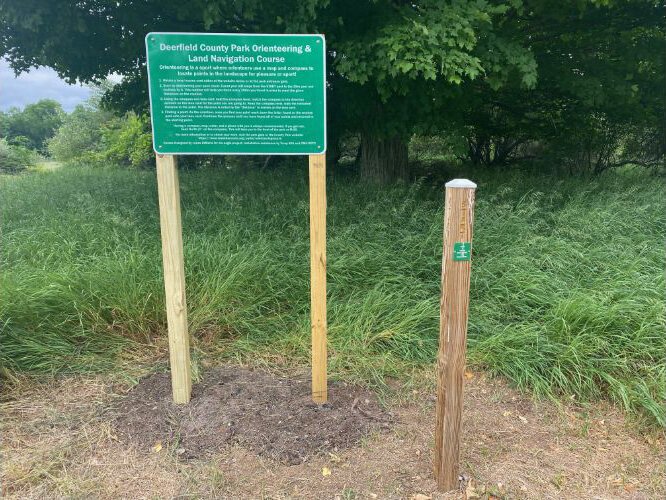 The Orienteering and Land Navigation Course formally opened to the public last fall. 