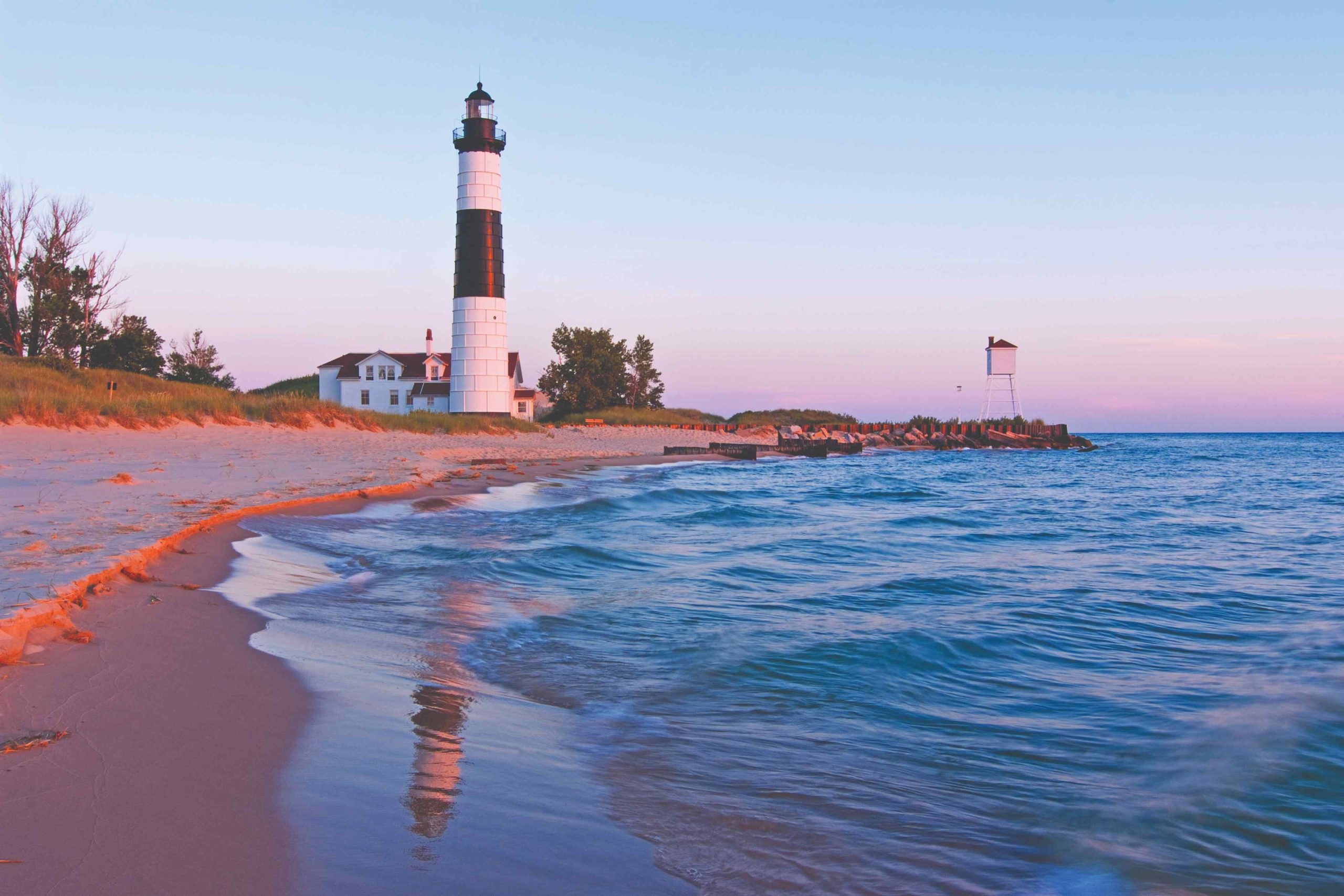 The Big Sable Point Lighthouse near Ludington. Photo credit: ToddandBradReed.com