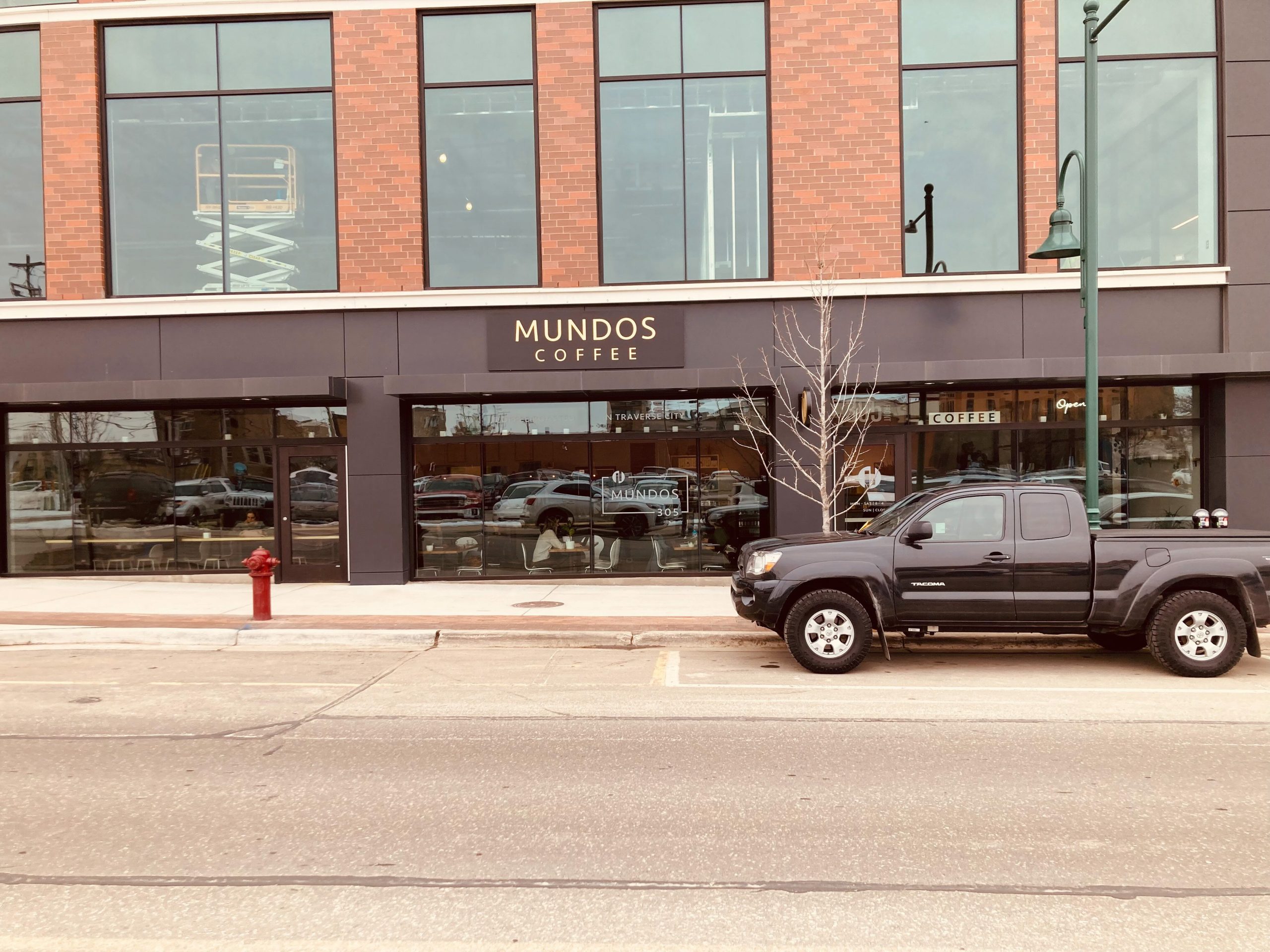 Mundos 305 is west of downtown Traverse City.
