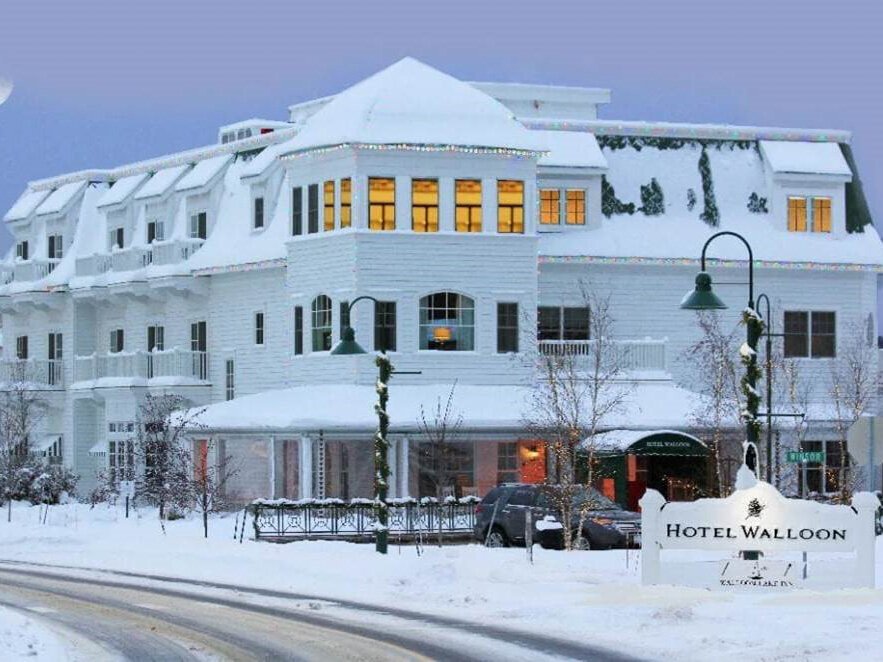 The Hotel Walloon, a 32-room boutique hotel, opened shortly after other improvements in the village.