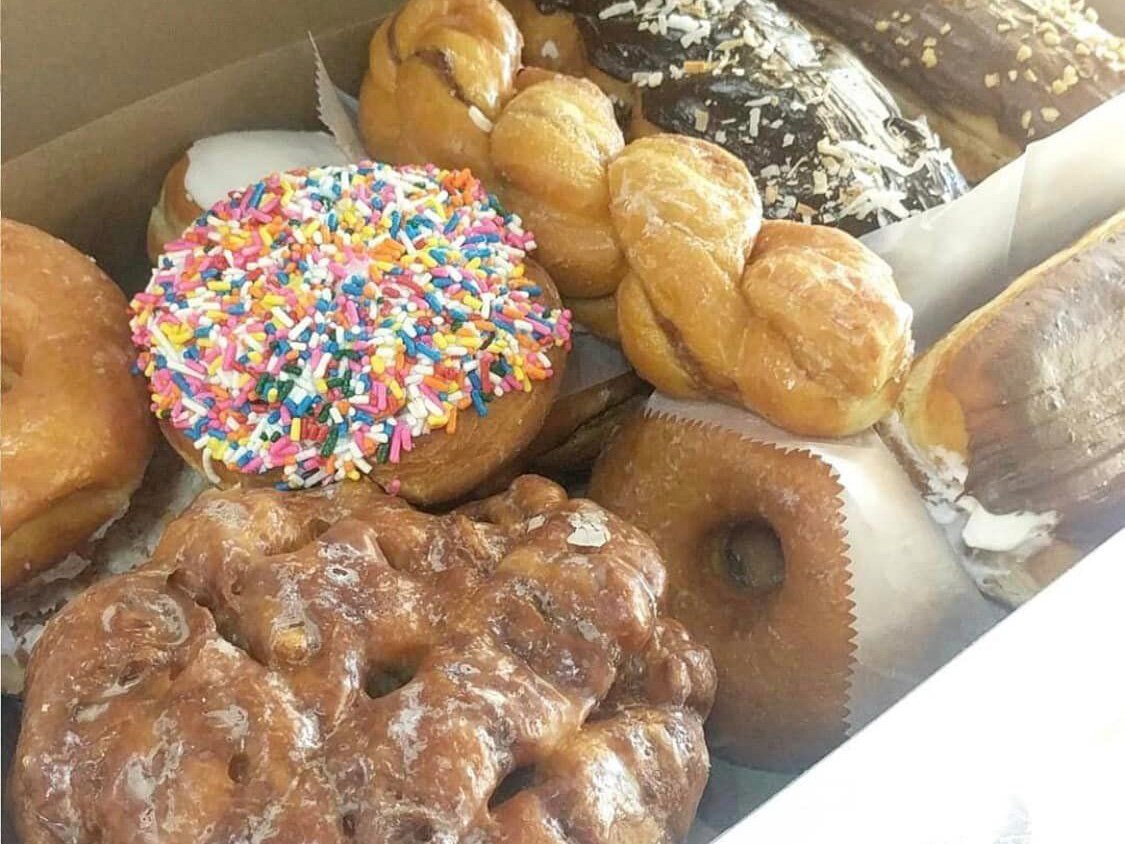 Donuts, pies, and cookies are among the menu items at Cops & Doughnuts.