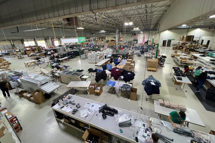 ATS produces custom items for fishing companies, television shows, national concert tours, Olympics, marathons, drop shipments, and more, from all over the world. The business also fulfills stickering, car and boat wraps, and other niche services.