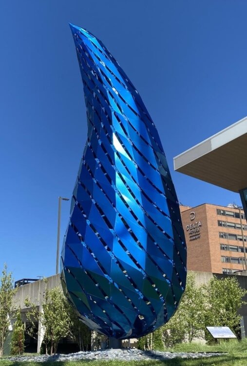 One Drop, created by Marc Moulton, was inspired by the WDCC and by how individual efforts when combined become major triumphs.