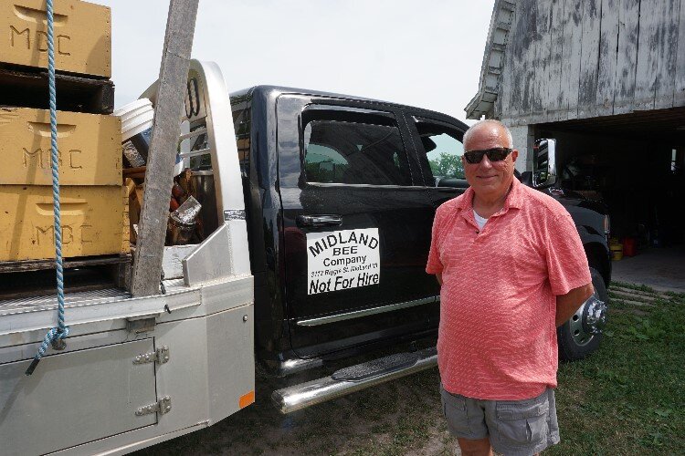 Will Sears is the owner of the Midland Bee Company.