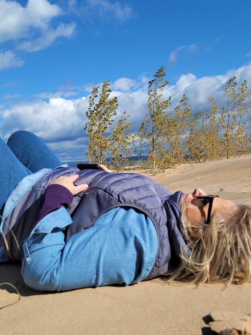 Jill Halpin, creator of My Michigan Beach.