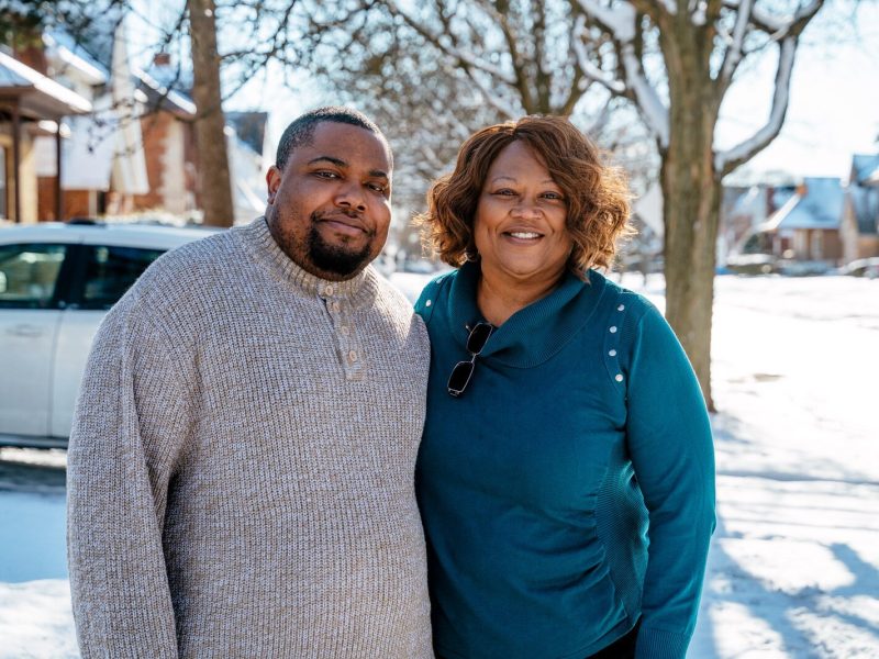 Edward Lofton and his mother Joanna Lofton, community resource specialist at the Autism Alliance of Michigan. Edward lives with autism spectrum disorder (ASD) and, like many people with ASD, has faced unique challenges during the COVID-19 pandemic.