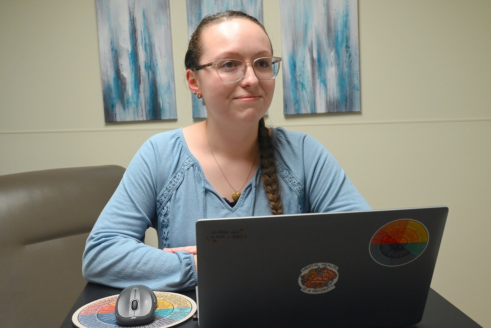 One of the biggest barriers to seeking mental health care is the fear of losing autonomy or basic rights. Sarah Zaharion, access technician at Summit Pointe, and her colleagues make sure patients' rights are upheld.