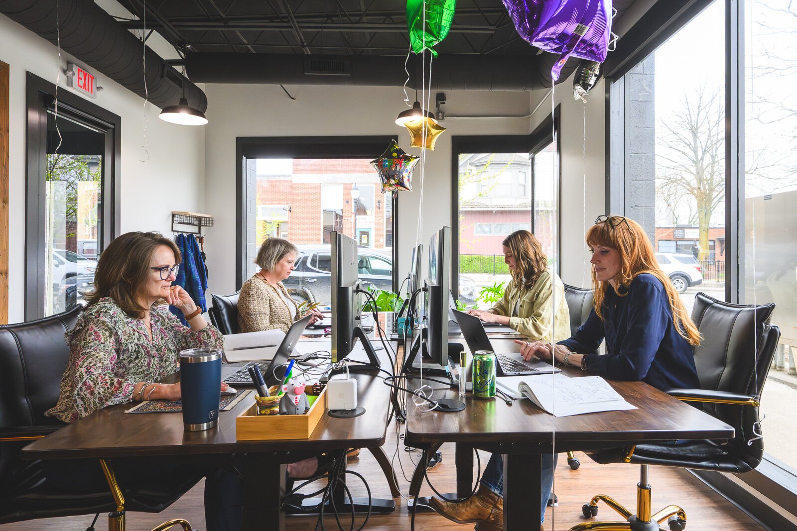 Metric Marketing's office in downtown Saline.