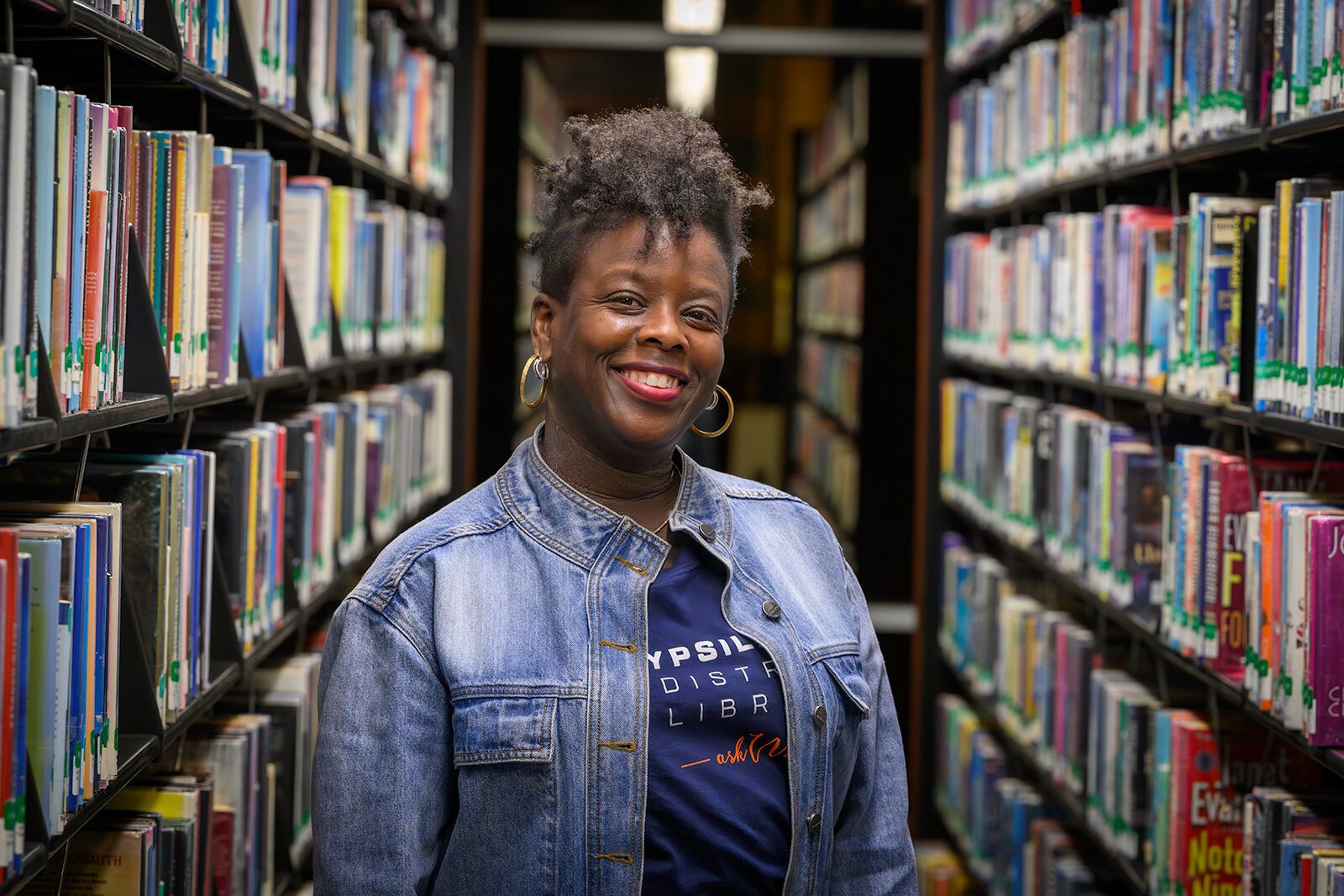 YDL Adult Services Librarian Amisha Harijan.