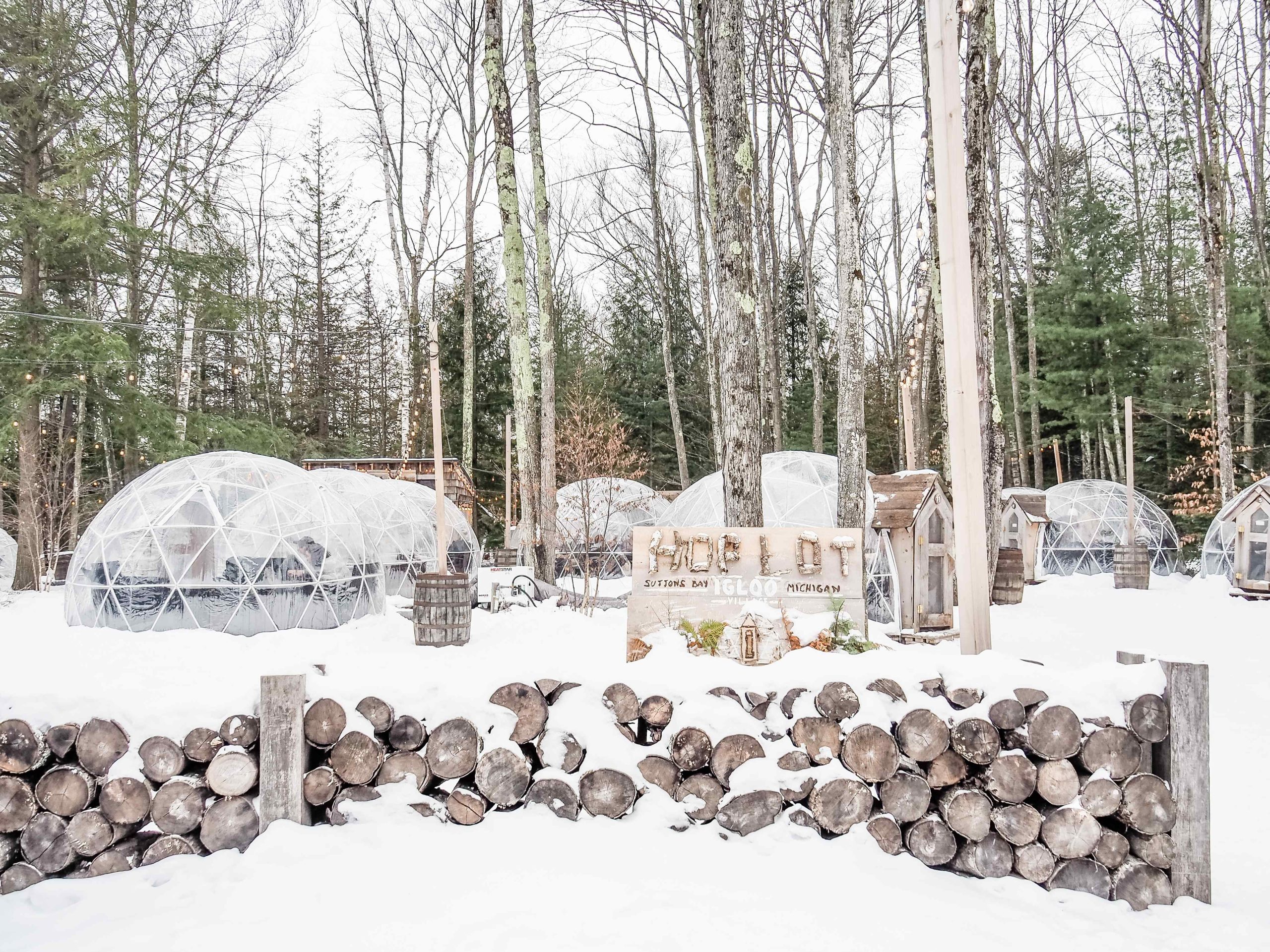 Hop Lot was using igloos long before they became popular. 