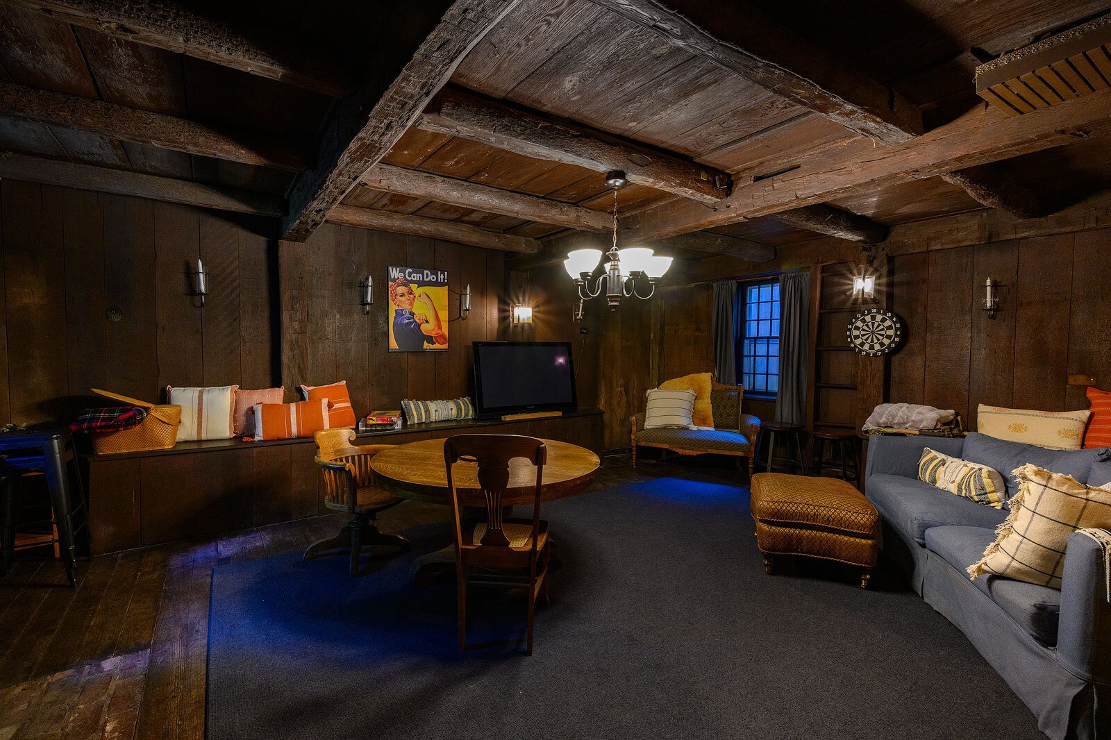 The tavern in the basement of The Newton.