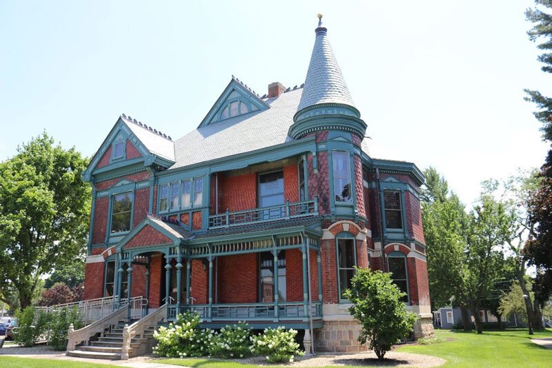 The Chapin Mansion in downtown Niles was built in 1884.