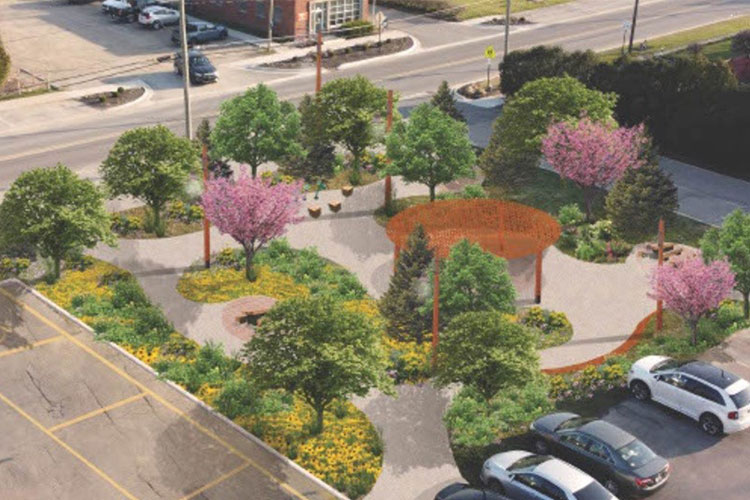 "Kohn Park will bring a much-needed gathering space to the heart of Sawyer—celebrating community, creativity and connection,” says David Bunte, Chikaming Township Supervisor.