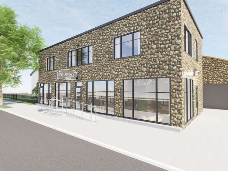 A rendering of Venue 19 Zero 9 in downtown Marshall.