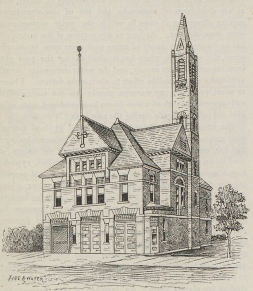 From 1890 to 1916, Fire Station No. 3 served the community from its Washington Avenue location. Now, the building is being remodeled into a museum.