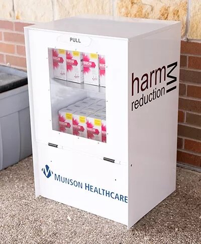 “Carrying Naloxone is an extra layer of protection in the event of an emergency, much like you would an Epi Pen for an allergy,” says Dr. Joe Santangelo, Munson Healthcare Chief Medical, Quality, and Safety Officer. (Photo: Munson Healthcare)