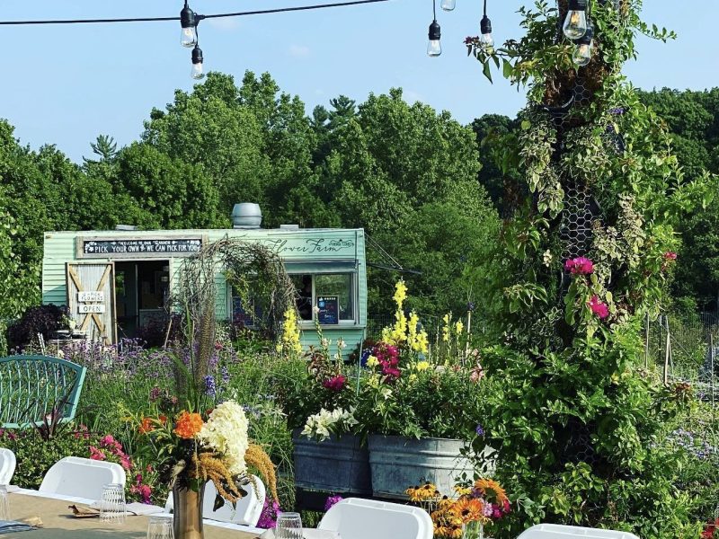 Creekside Growers & Flower Farm is located at 10197 Garbow Rd. in Middleville.