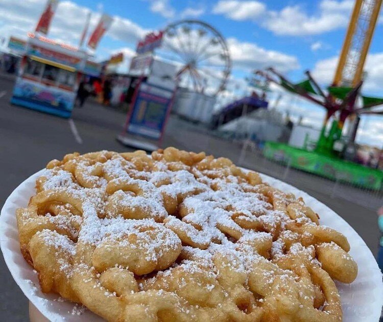 There's no shortage of places to eat at the fair.