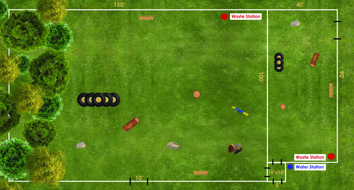 Plans for Cass City Bark Park. (Photo: Patronicity)