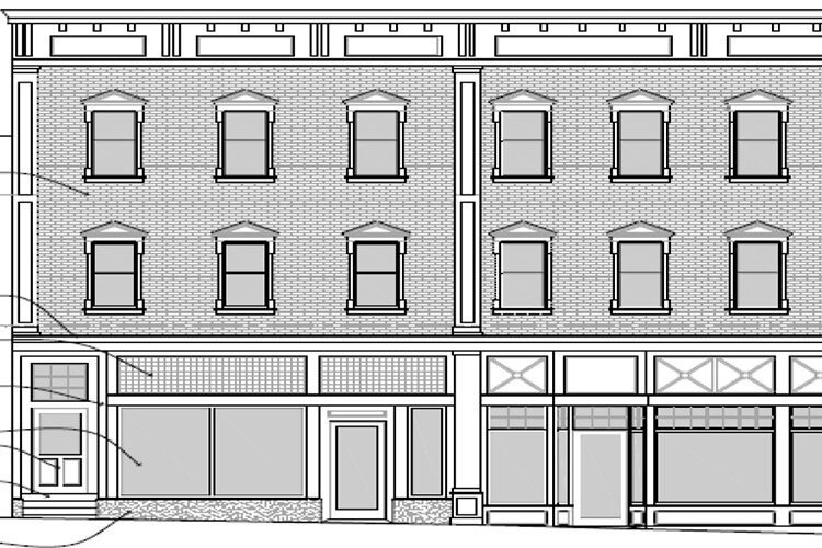 The 316 Lake Street Revitalization project in downtown Petoskey.