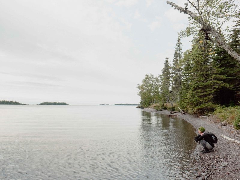 A pristine spot on Isle Royale National Park.