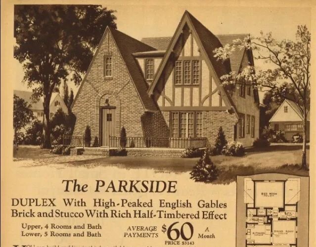 The original Parkside listing in a Sears catalog.